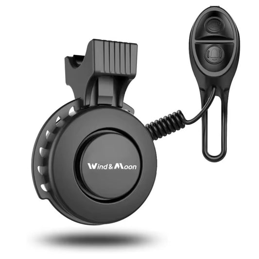 Sonnette électrique de vélo, VTT et Scooter - Rechargeable par USB - 4 Modes d'alarme sonore - Klaxon de guidon électrique